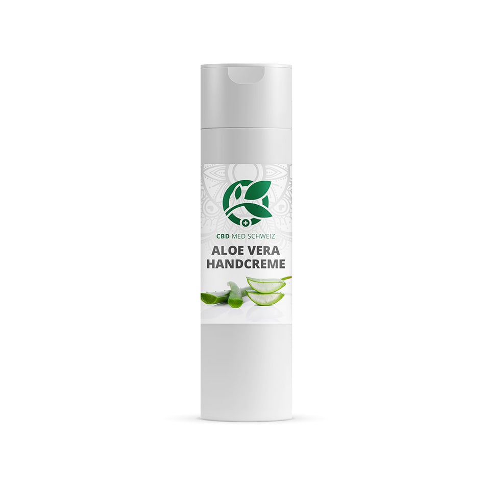 Handcreme Aloe Vera 75ml (mit 250mg CBD) – CBD MED Schweiz