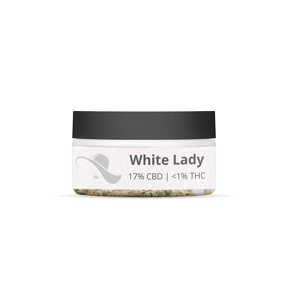 CBD-Blüten White Lady 3g (Indoor) - CBD MED Schweiz